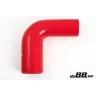 Silicone Hose Red 90 degree 2 - 3'' (51 - 76mm)