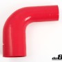 Silicone Hose Red 90 degree 2,25 - 3'' (57 - 76mm)