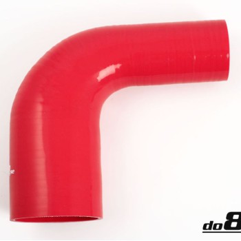 Silicone Hose Red 90 degree 2,375 - 3'' (60 - 76mm)