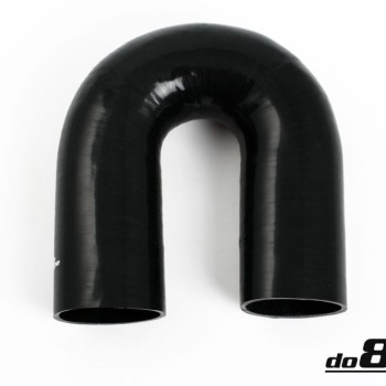Silicone Hose Black 180 degree 4'' (102mm)