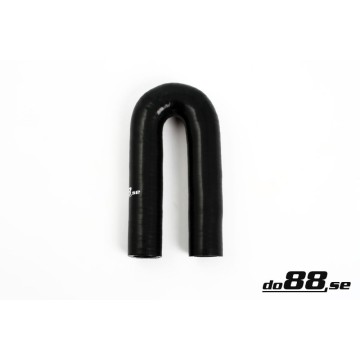 Silicone Hose Black 180 degree 0.75'' (19mm)