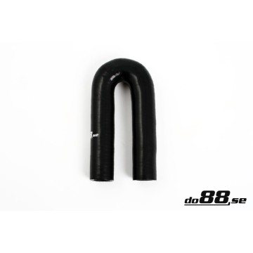Silicone Hose Black 180 degree 0,875'' (22mm)