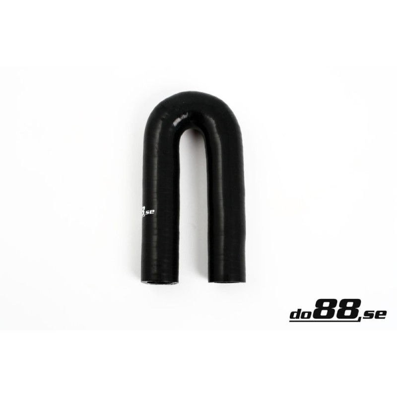 Silicone Hose Black 180 degree 0,875'' (22mm)