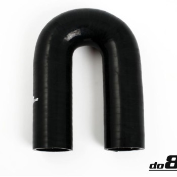Silicone Hose Black 180 degree 1,625'' (41mm)