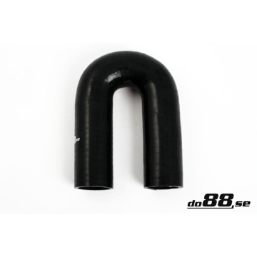 Silicone Hose Black 180 degree 1,75'' (45mm)