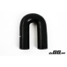 Silicone Hose Black 180 degree 1,75'' (45mm)