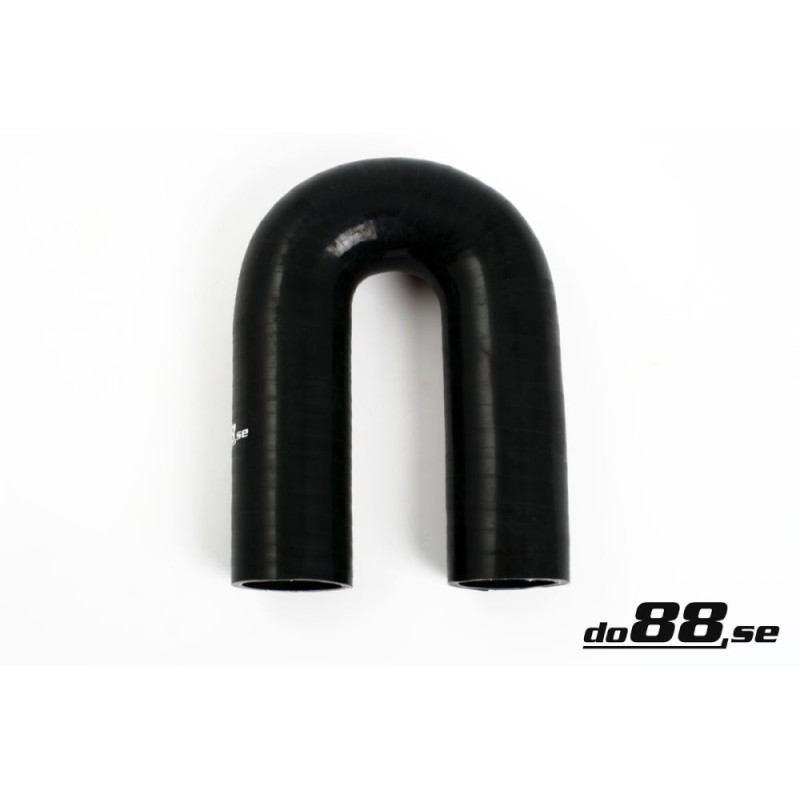 Silicone Hose Black 180 degree 1,875'' (48mm)