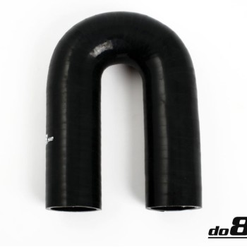 Silicone Hose Black 180 degree 2,125'' (54mm)