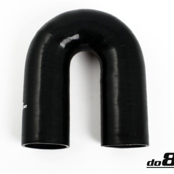 Silicone Hose Black 180 degree 2,56'' (65mm)