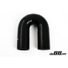 Silicone Hose Black 180 degree 2,75'' (70mm)