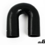 Silicone Hose Black 180 degree 3,125'' (80mm)