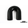 Silicone Hose Black 180 degree 3,5'' (89mm)