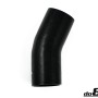 Silicone Hose Black 25 degree 4,5'' (114,5mm)