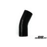 Silicone Hose Black 25 degree 3,75'' (95mm)