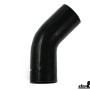 Silicone Hose Black 45 degree 4'' (102mm)