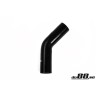 Silicone Hose Black 45 degree 0,875'' (22mm)