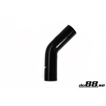 Silicone Hose Black 45 degree 1,5'' (38mm)