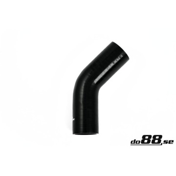 Silicone Hose Black 45 degree 2,126'' (54mm)