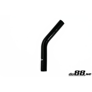 Silicone Hose Black 45 degree 0,375'' (9,5mm)