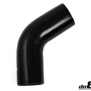 Silicone Hose Black 60 degree 4,5'' (114,5mm)