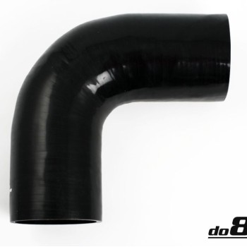 Silicone Hose Black 90 degree 4,25'' (108mm)