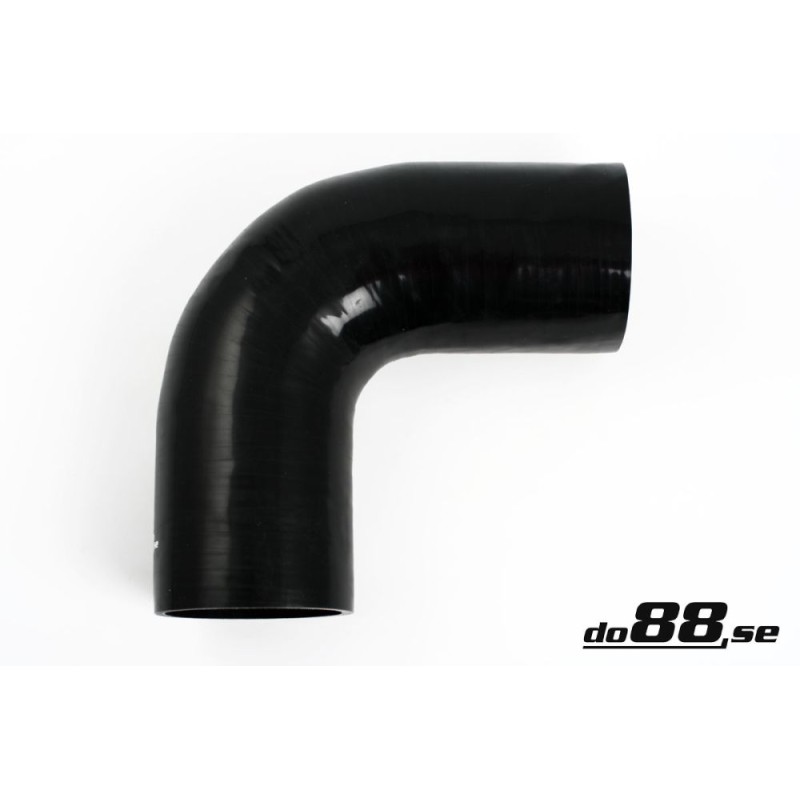 Silicone Hose Black 90 degree 4,25'' (108mm)