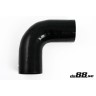 Silicone Hose Black 90 degree 4,25'' (108mm)