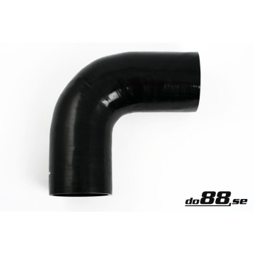 Silicone Hose Black 90 degree 4,5'' (114mm)