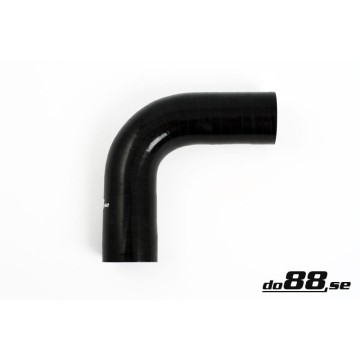 Silicone Hose Black 90 degree 1'' (25mm)