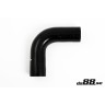 Silicone Hose Black 90 degree 1,75'' (45mm)