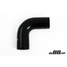 Silicone Hose Black 90 degree 2,126'' (54mm)