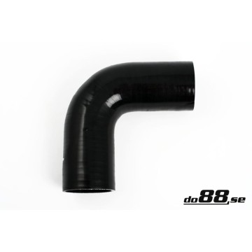 Silicone Hose Black 90 degree 2,75'' (70mm)