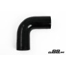Silicone Hose Black 90 degree 2,75'' (70mm)