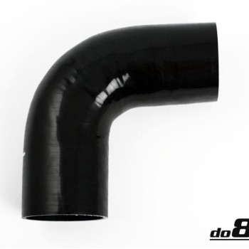 Silicone Hose Black 90 degree 3,125'' (80mm)