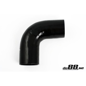 Silicone Hose Black 90 degree 3,25'' (83mm)