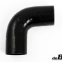 Silicone Hose Black 90 degree 3,5'' (89mm)