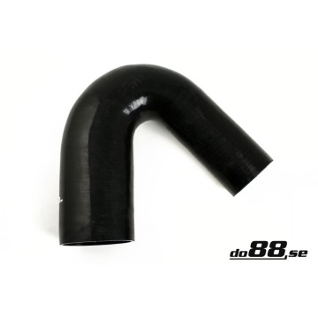 Silicone Hose Black 135 degree 3 - 4'' (76-102mm)