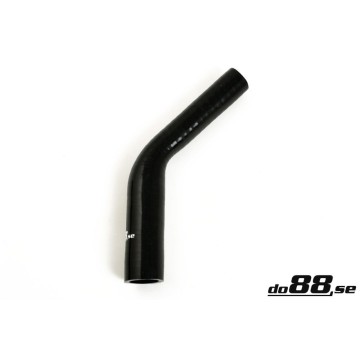 Silicone Hose Black 45 degree 0,625 - 1'' (16-25mm)