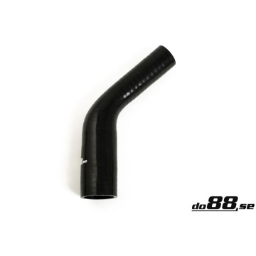 Silicone Hose Black 45 degree 0,75 - 1,25'' (19-32mm)