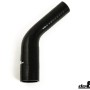 Silicone Hose Black 45 degree 1,375 - 1,75'' (35-45mm)