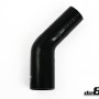 Silicone Hose Black 45 degree 1,75 - 2,5'' (45-63mm)