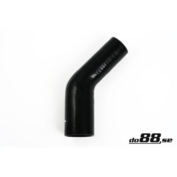 Silicone Hose Black 45 degree 2 - 2,25'' (51 - 57mm)