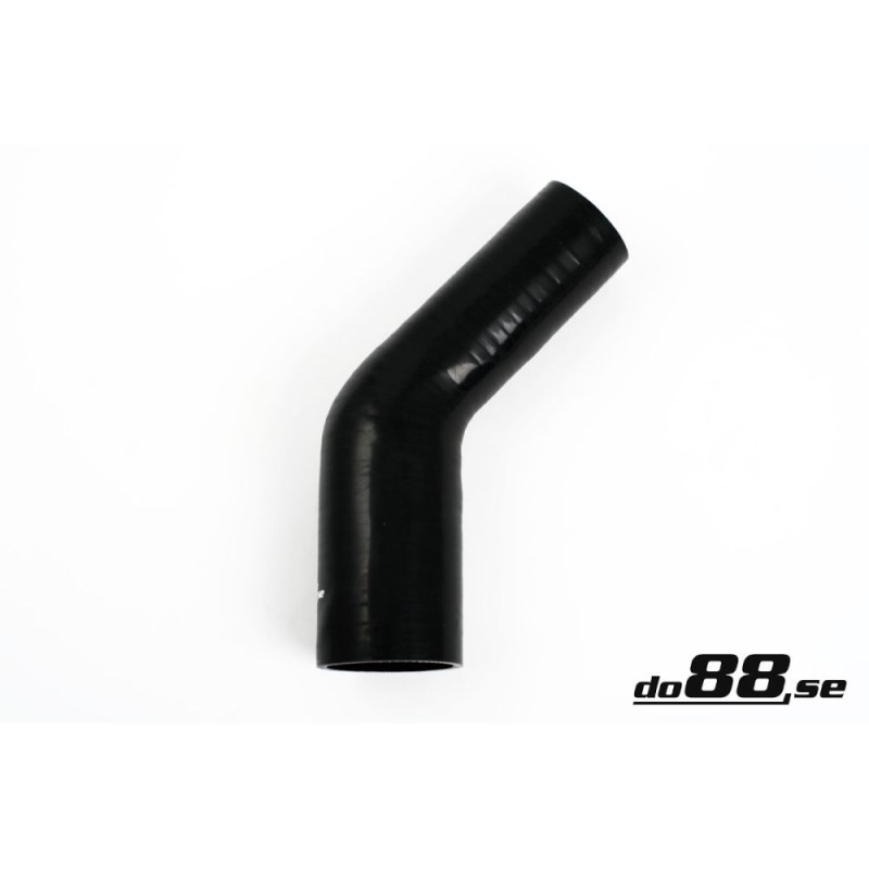 Silicone Hose Black 45 degree 2 - 2,25'' (51 - 57mm)