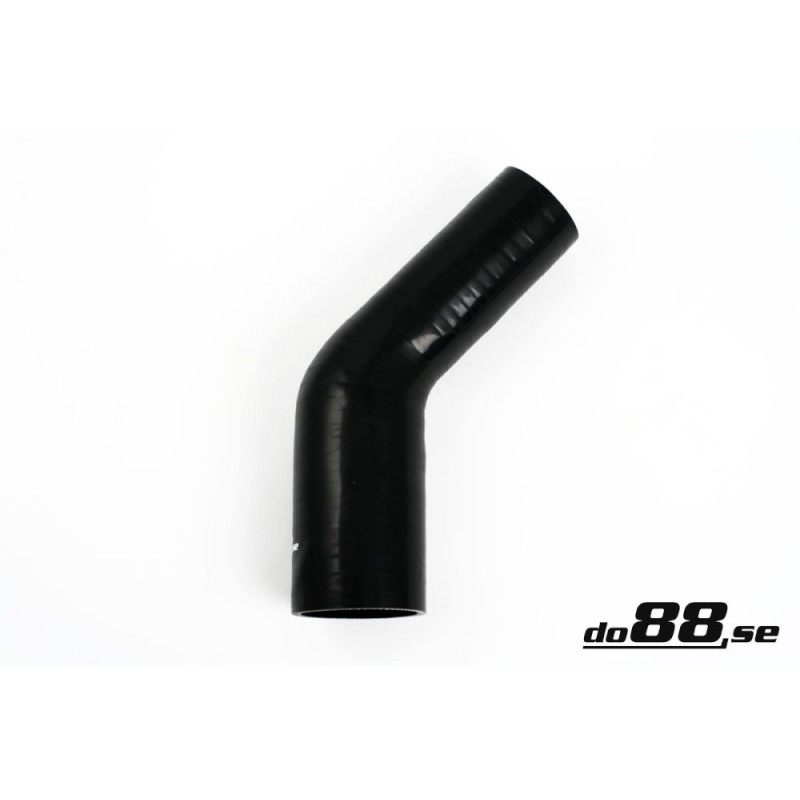 Silicone Hose Black 45 degree 2 - 2,375'' (51-60mm)