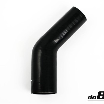Silicone Hose Black 45 degree 2 - 2,5'' (51 - 63mm)