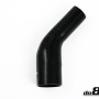 Silicone Hose Black 45 degree 2,5 - 3,25'' (63-83mm)