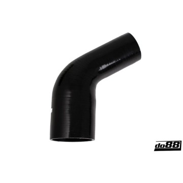 Silicone Hose Black 60 degree 3 - 3,125'' (76 - 80mm)