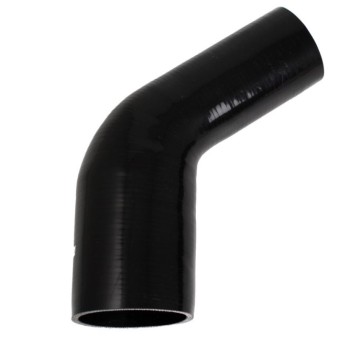 Silicone Hose Black 60 degree 3,125 - 3,5'' (80-89mm)
