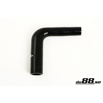 Silicone Hose Black 90 degree 0,625 - 0,75'' (16-19mm)