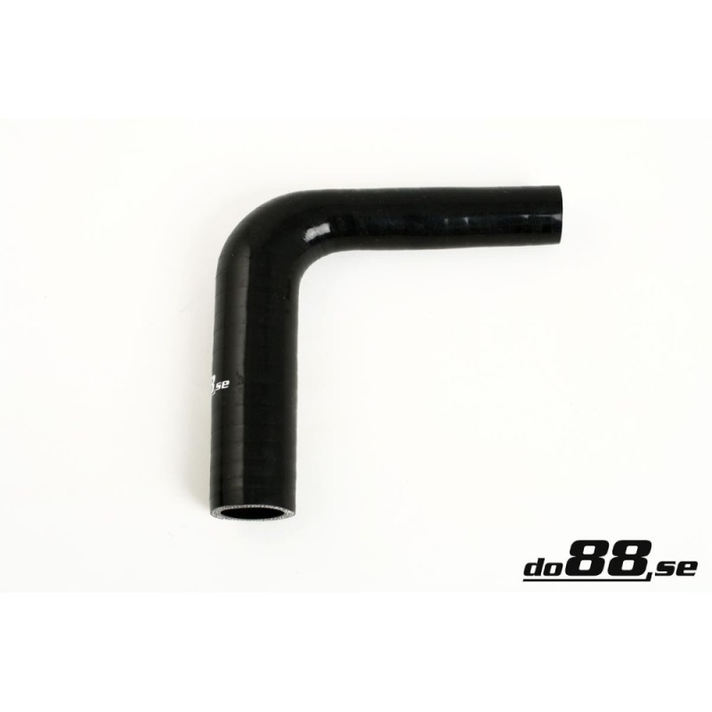 Silicone Hose Black 90 degree 0,625 - 0,75'' (16-19mm)